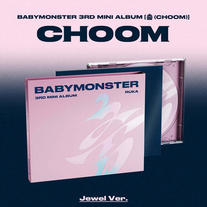 [PRE-ORDER] (WEVERSE EARLY BRID POB) BABYMONSTER - 3RD MINI ALBUM [CHOOM] JEWEL VER. SET (6 Album)