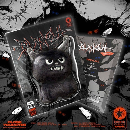 CLOSE YOUR EYES - THE 3RD MINI ALBUM [BLACKOUT] (BLACK CLTING-I VER.)