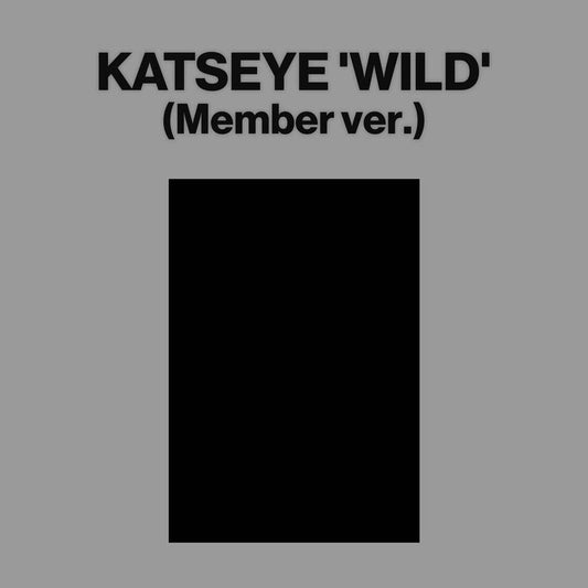 [PRE-ORDER] KATSEYE - WILD (MEMBER VER.) (5 VERSIONS) RANDOM