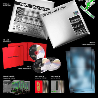 [PRE-ORDER] ENHYPEN - 6TH MINI ALBUM [DESIRE : UNLEASH] (ENGENE VER.)