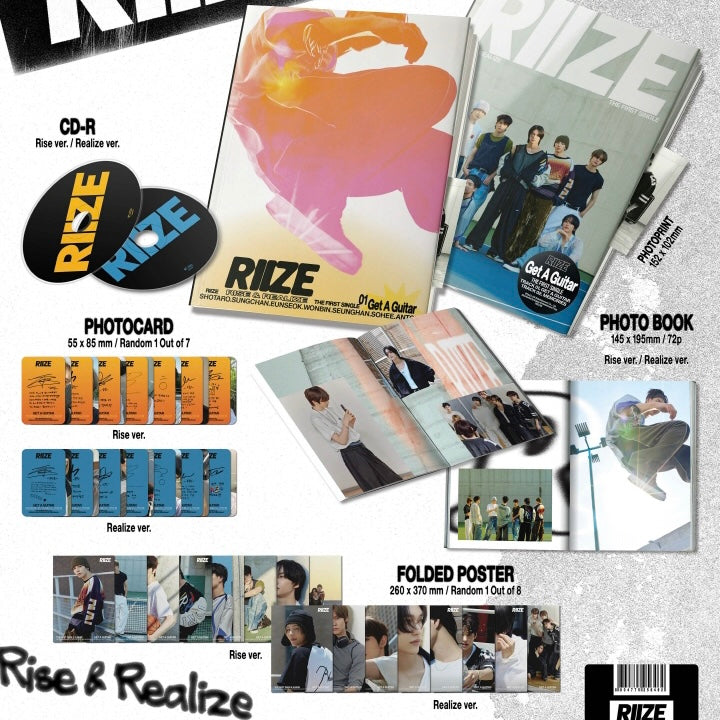 RIIZE The 1st Single Album – [Get A Guitar]