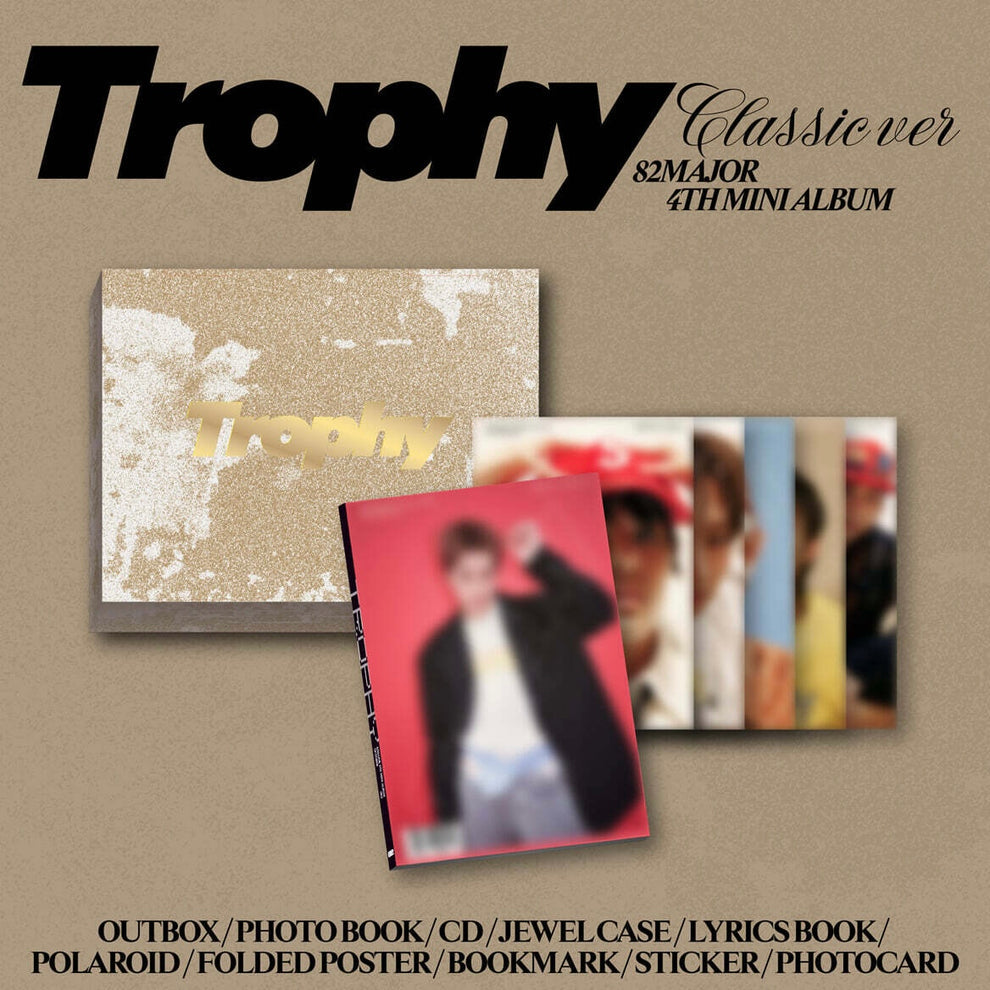 [PRE-ORDER] 82MAJOR - 4TH MINI ALBUM [TROPHY] (CLASSIC VER.)