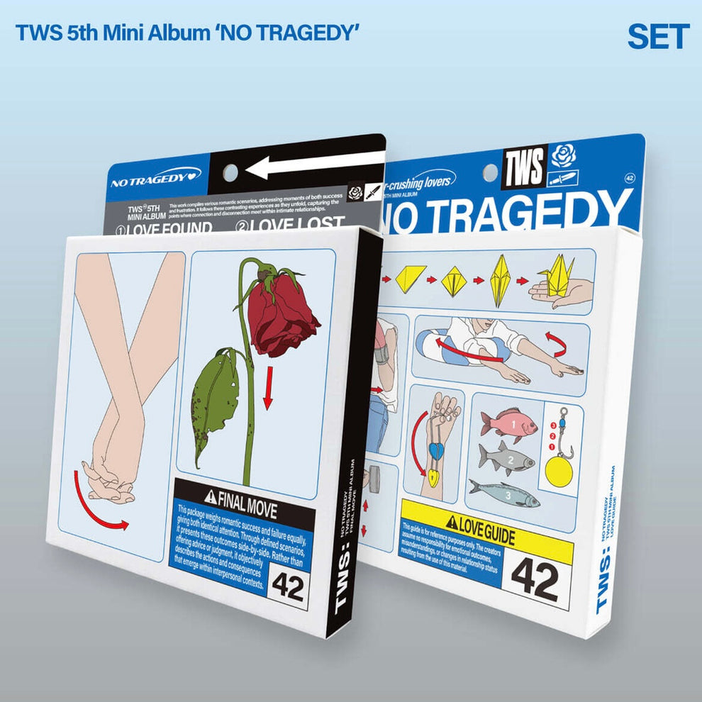 [PRE-ORDER] (WEVERSE POB) TWS - NO TRAGEDY SET (2 Albums)