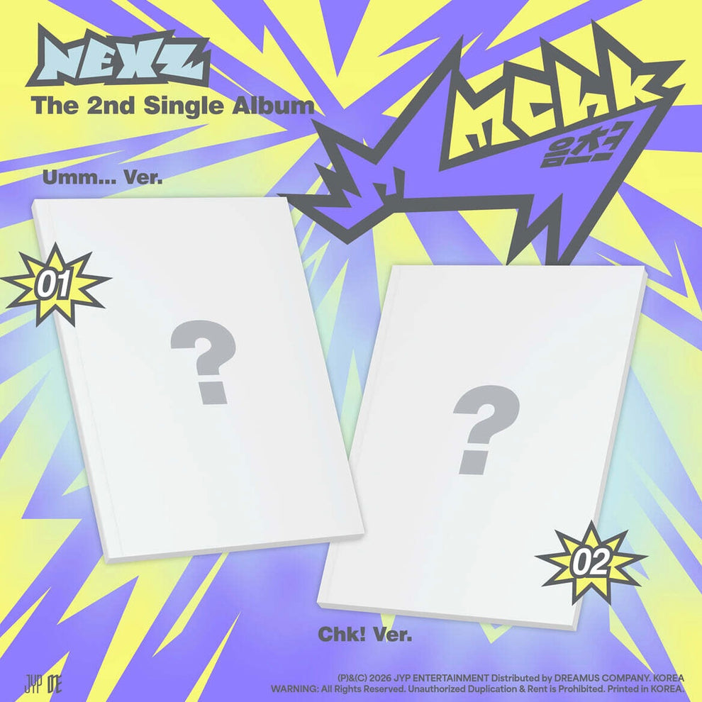 [PRE-ORDER] NEXZ - 2ND SINGLE ALBUM [MMCHK] (2 VERSIONS) RANDOM