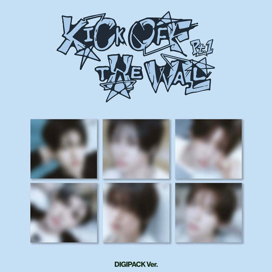 KICKFLIP - THE 5TH MINI ALBUM 'KICK OFF THE WALL PT. 1' DIGIPACK VER.