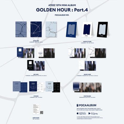 ATEEZ - GOLDEN HOUR : PART.4 POCCALBUM