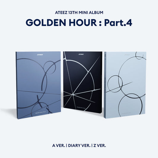 [PRE-ORDER] (TOKTOQ POB)ATEEZ - GOLDEN HOUR : PART.4 MINI 13TH ALBUM TOKTOQ (5 ALBUM) SET