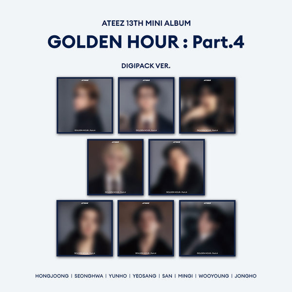 ATEEZ - GOLDEN HOUR : PART.4 MEMBER DIGIPACK