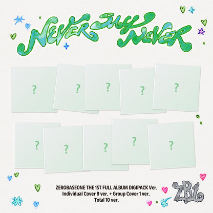 [PRE-ORDER] ZEROBASEONE - THE 1ST FULL ALBUM [NEVER SAY NEVER] DIGIPACK VER.