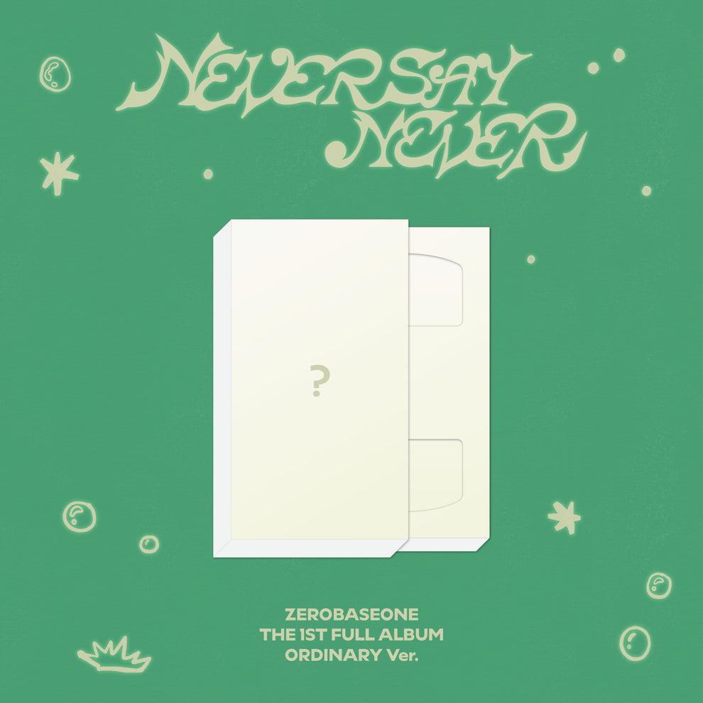 [PRE-ORDER] (SOUNDWAVE POB) ZEROBASEONE – The 1st Full Album [NEVER SAY NEVER] (PHOTOBOOK Ver.) (Set)