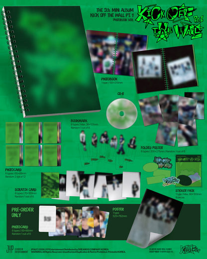 KICKFLIP - THE 5TH MINI ALBUM 'KICK OFF THE WALL PT. 1'