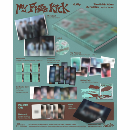[PRE-ORDER] KICKFLIP - MY FIRST KICK (MY FIRST TRIP VER.)