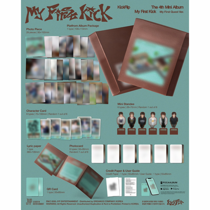 [PRE-ORDER] KICKFLIP - MY FIRST KICK (MY FIRST QUEST VER.)