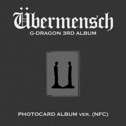 G-DRAGON - 3RD ALBUM [ÜBERMENSCH] (PHOTOCARD ALBUM VER.) (NFC)