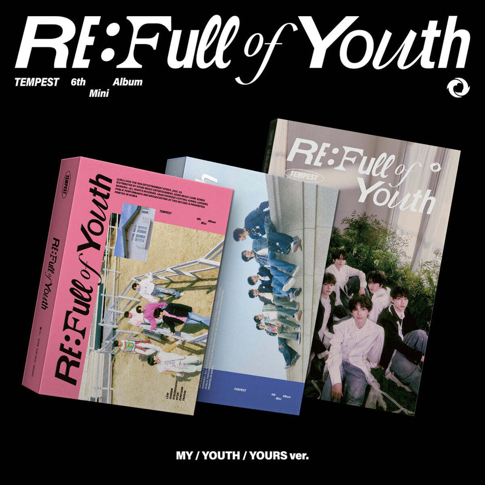 [PRE-ORDER] TEMPEST - 5TH MINI ALBUM [RE: FULL OF YOUTH]