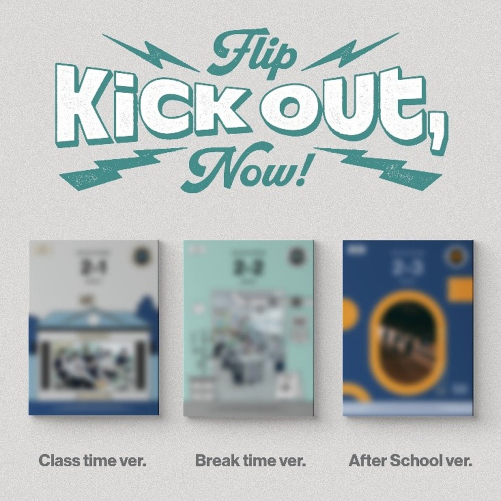[PRE-ORDER] KICKFLIP - 2ND MINI ALBUM [KICK OUT, FLIP NOW!]