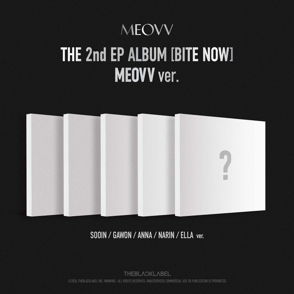MEOVV - THE 2ND EP ALBUM [BITE NOW] (MEOVV VER.) (5 VERSIONS) RANDOM