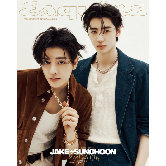 [PRE-ORDER] ESQUIRE 2025. 06 (COVER : ENHYPEN JAKE & SUNGHOON)