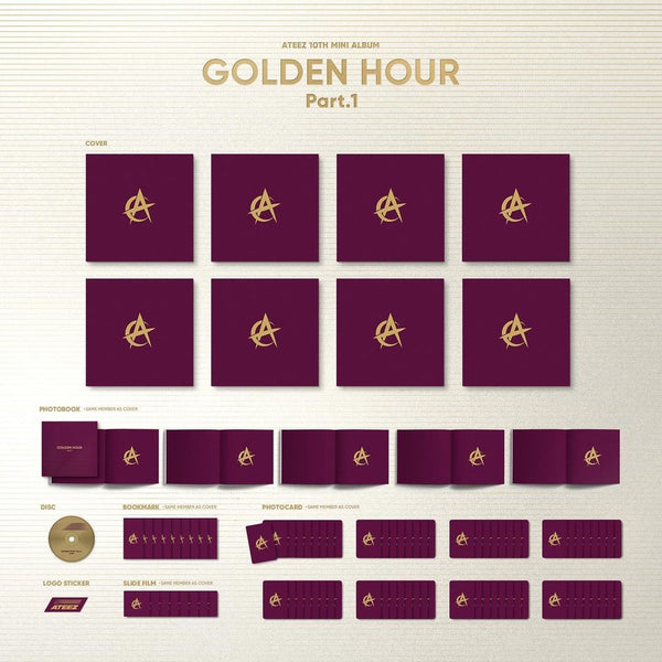 [PRE-ORDER] ATEEZ - GOLDEN HOUR : PART 1 (DIGIPAK VER.)