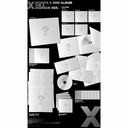 [PRE-ORDER] MONSTA X - THE X (DIGIPACK)