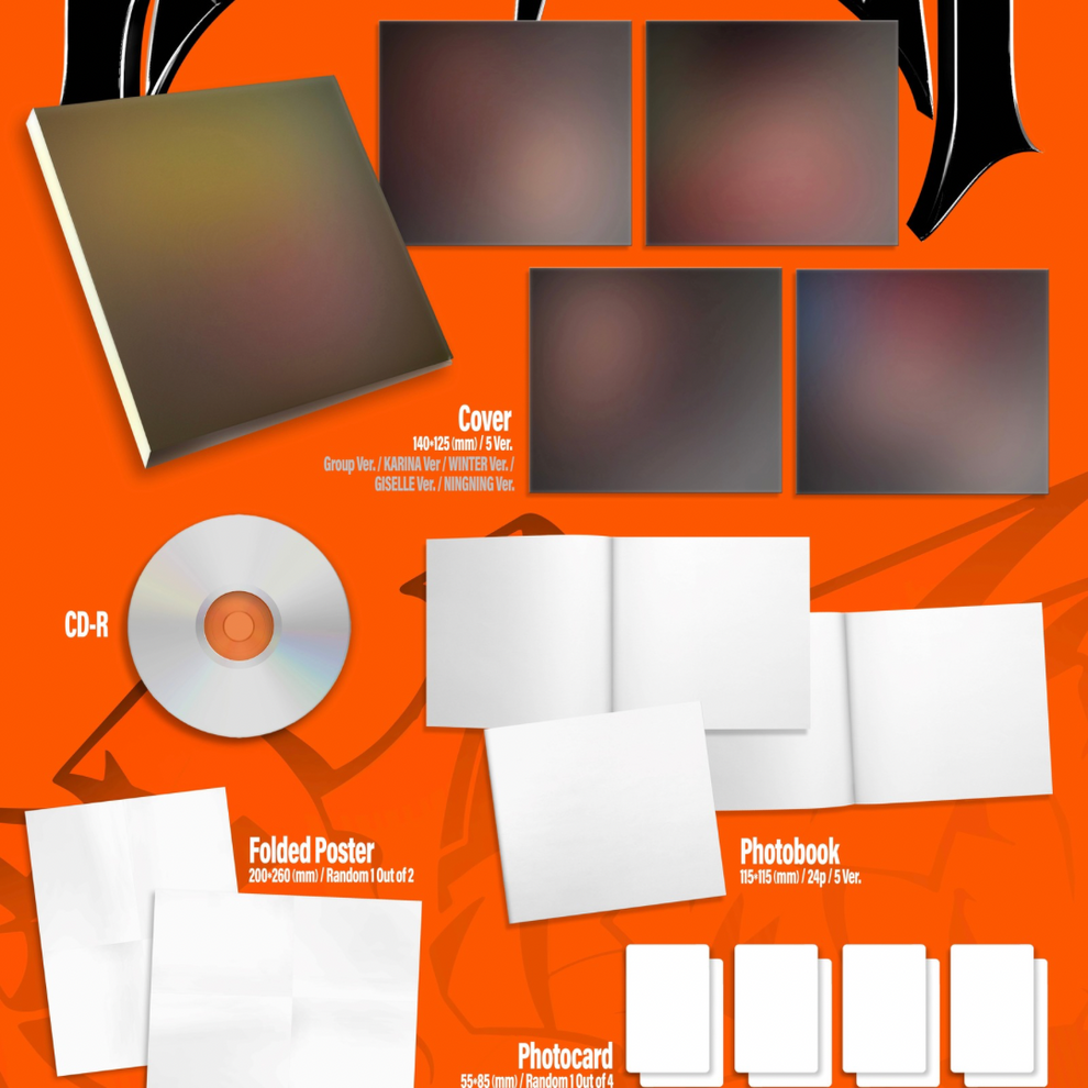 [PRE-ORDER] AESPA - 6TH MINI ALBUM [RICH MAN] (BURST VER.)