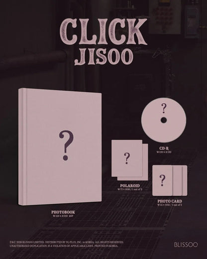 [PRE-ORDER] JISOO - SINGLE ALBUM [CLICK] PHOTOBOOK VER.