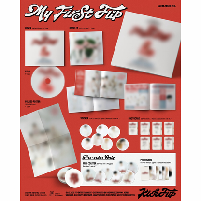 KICKFLIP - 3RD MINI ALBUM [[MY FIRST FLIP] (CRUSH VER.)