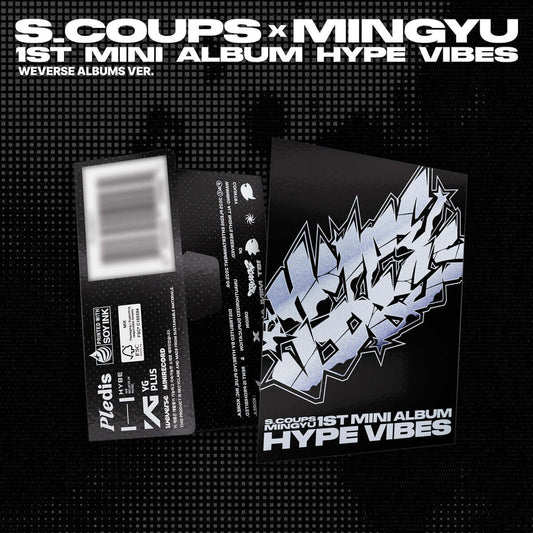 [PRE-ORDER] S.COUPSXMINGYU (SEVENTEEN) - 1ST MINI ALBUM [HYPE VIBES] WEVERSE ALBUMS VER.