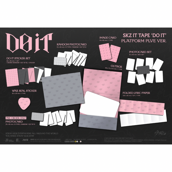 [PRE-ORDER] (SOUNDWAVE POB) STRAY KIDS - DO IT (DO VER.) PLATFORM VER.