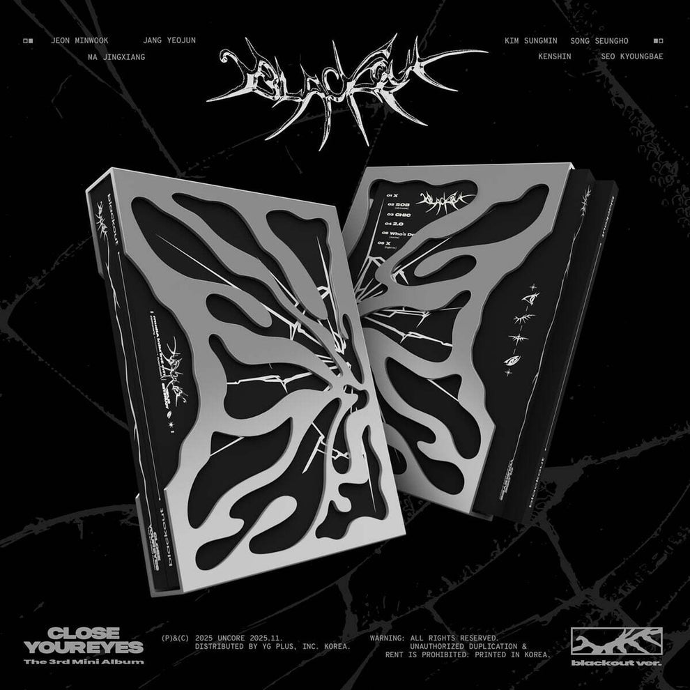 CLOSE YOUR EYES - THE 3RD MINI ALBUM [BLACKOUT] (BLACKOUT VER.)