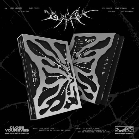 CLOSE YOUR EYES - THE 3RD MINI ALBUM [BLACKOUT] (BLACKOUT VER.)