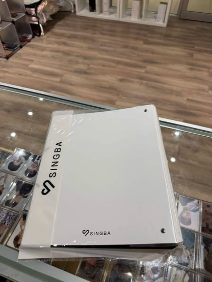 9 pocket binder (10 pages included)