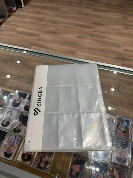 9 pocket 3 inch binder pages