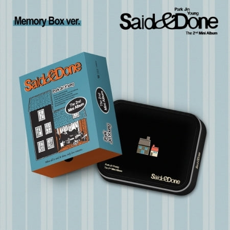PARK JINYOUNG - 2ND MINI ALBUM [SAID & DONE] (MEMORY BOX VER.)