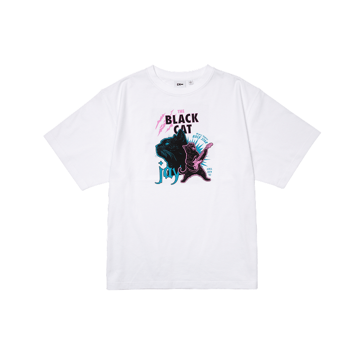 [PRE-ORDER] ENHYPEN - ARTIST MADE COLLECTION BY ENHYPEN OFFICIAL MD JAY'S FAMILY T-SHIRT WHITE BY JAY