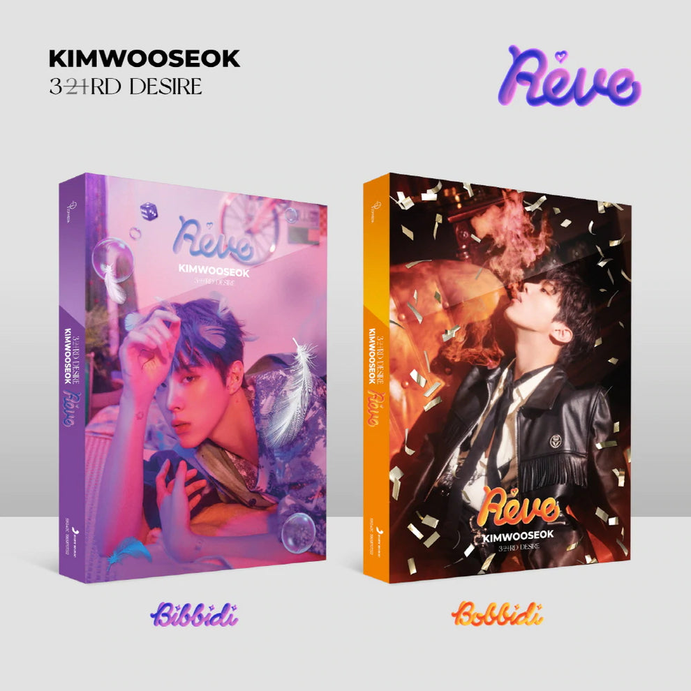 KIM WOO SEOK - 3RD DESIRE [REVE] (2 VERSIONS)