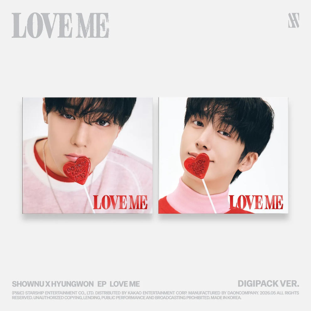 SHOWNU X HYUNGWON - EP [LOVE ME] (DIGIPACK VER.) (2 VERSIONS)