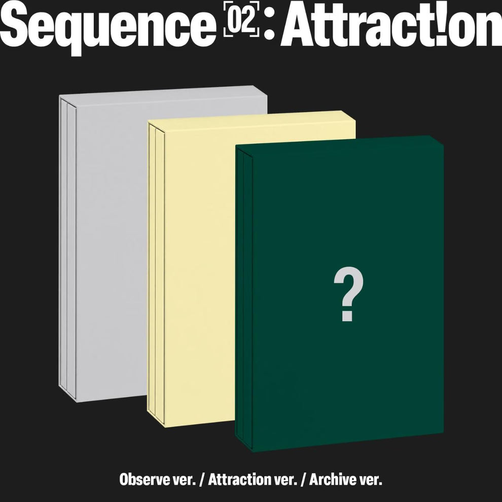 [PRE-ORDER] AND2BLE - 2ST MINI ALBUM [SEQUENCE 02: ATTRACTION] (3 VERSIONS) RANDOM