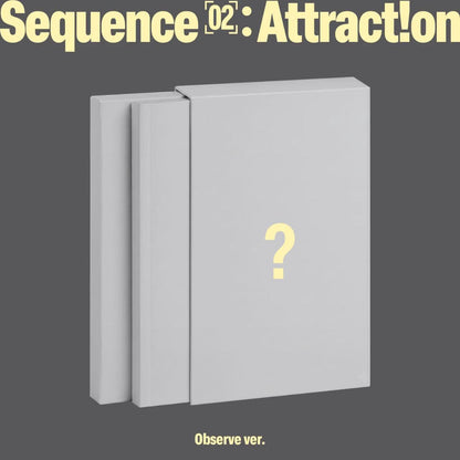 [PRE-ORDER] AND2BLE - 2ST MINI ALBUM [SEQUENCE 02: ATTRACTION] (3 VERSIONS) RANDOM