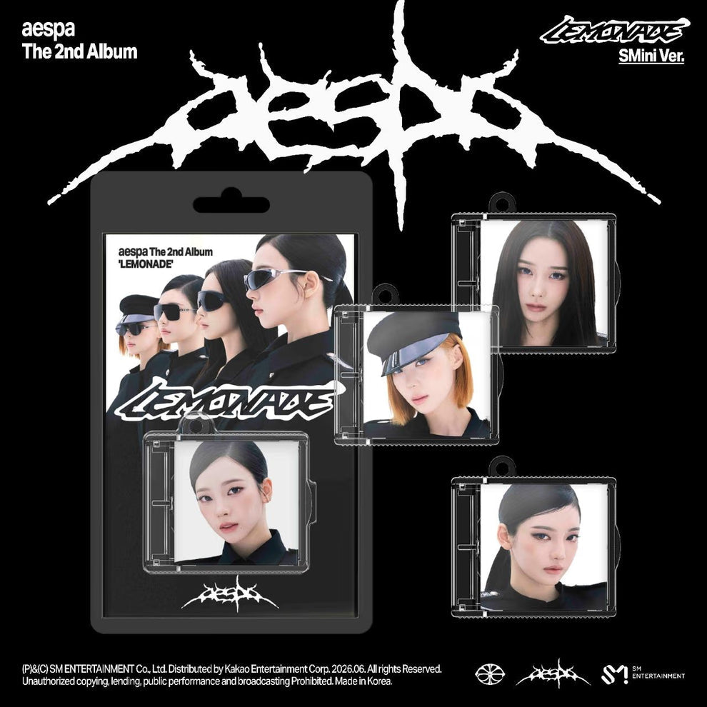 AESPA - 2ND ALBUM [LEMONADE] (SMINI VER.) (4 VERSIONS)