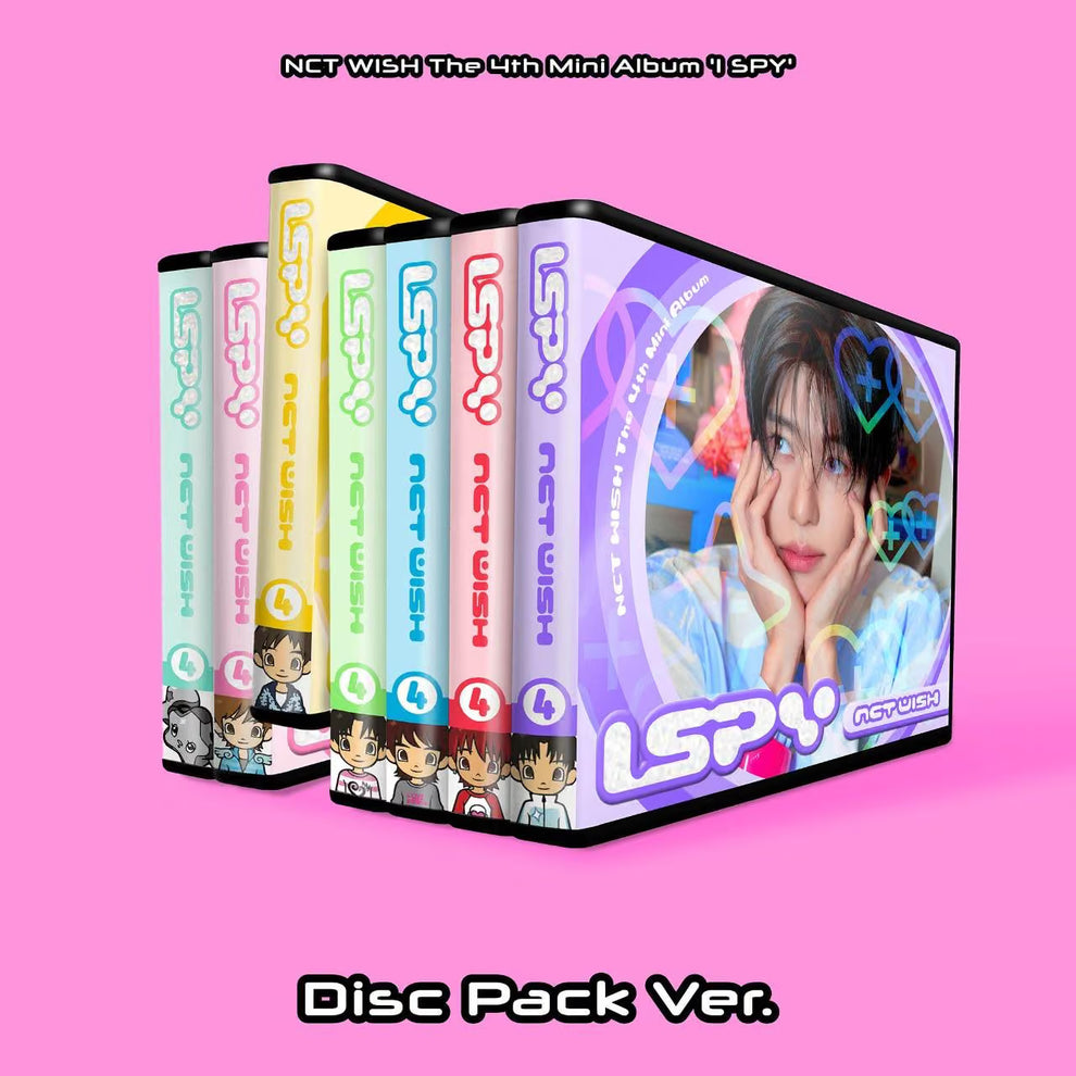 NCT WISH - 4TH MINI ALBUM [I SPY] (DISC PACK VER.) (7 VERSIONS)