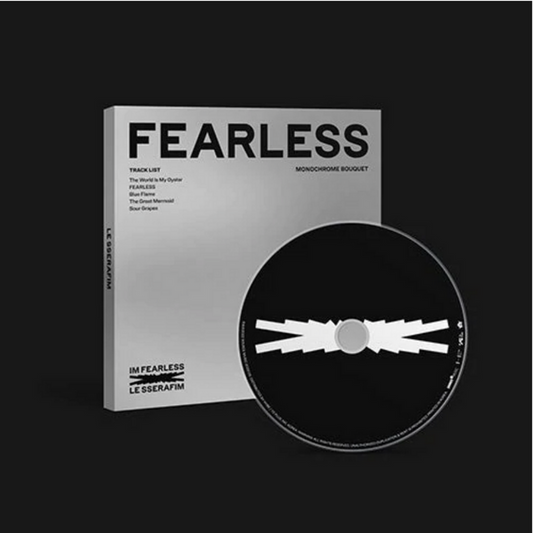 LE SSERAFIM - FEARLESS (1ST MINI ALBUM) MONOCHROME BOUQUET VER