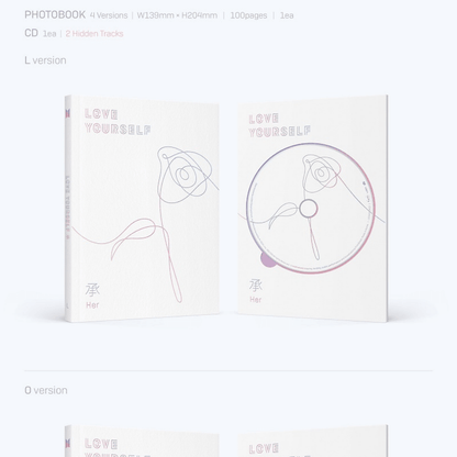 BTS - LOVE YOURSELF 承 'HER' (5TH MINI ALBUM)