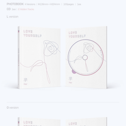 BTS - LOVE YOURSELF 承 'HER' (5TH MINI ALBUM)