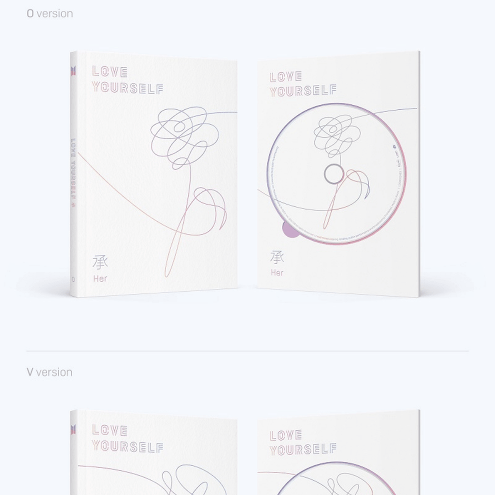 BTS - LOVE YOURSELF 承 'HER' (5TH MINI ALBUM)