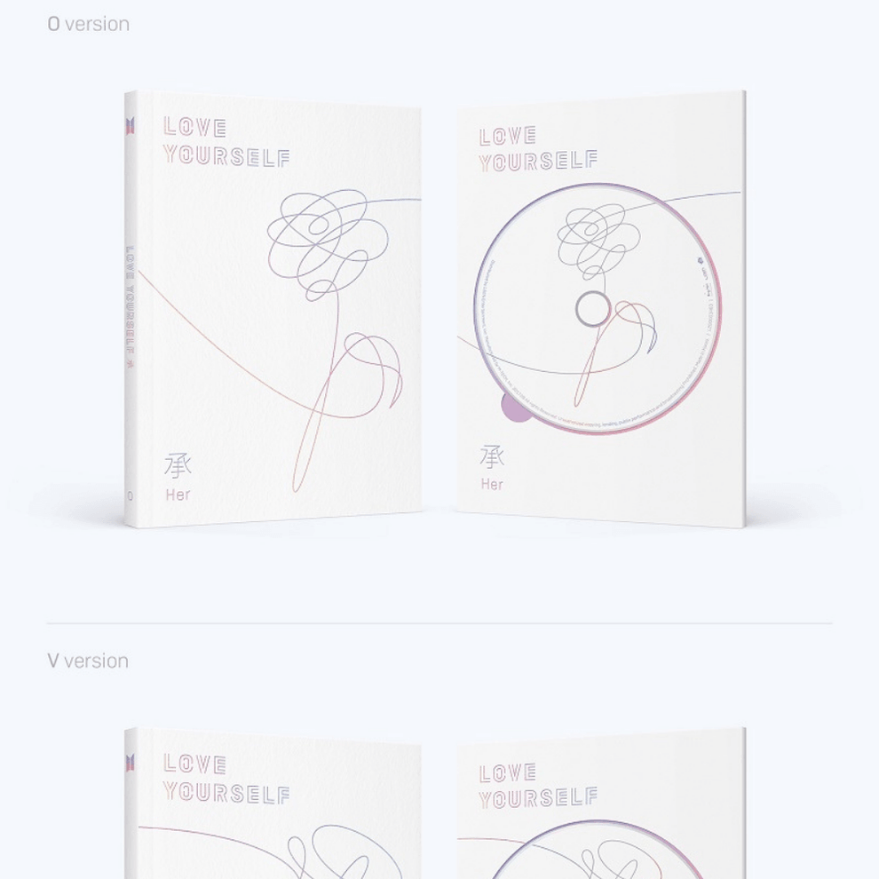 BTS - LOVE YOURSELF 承 'HER' (5TH MINI ALBUM)