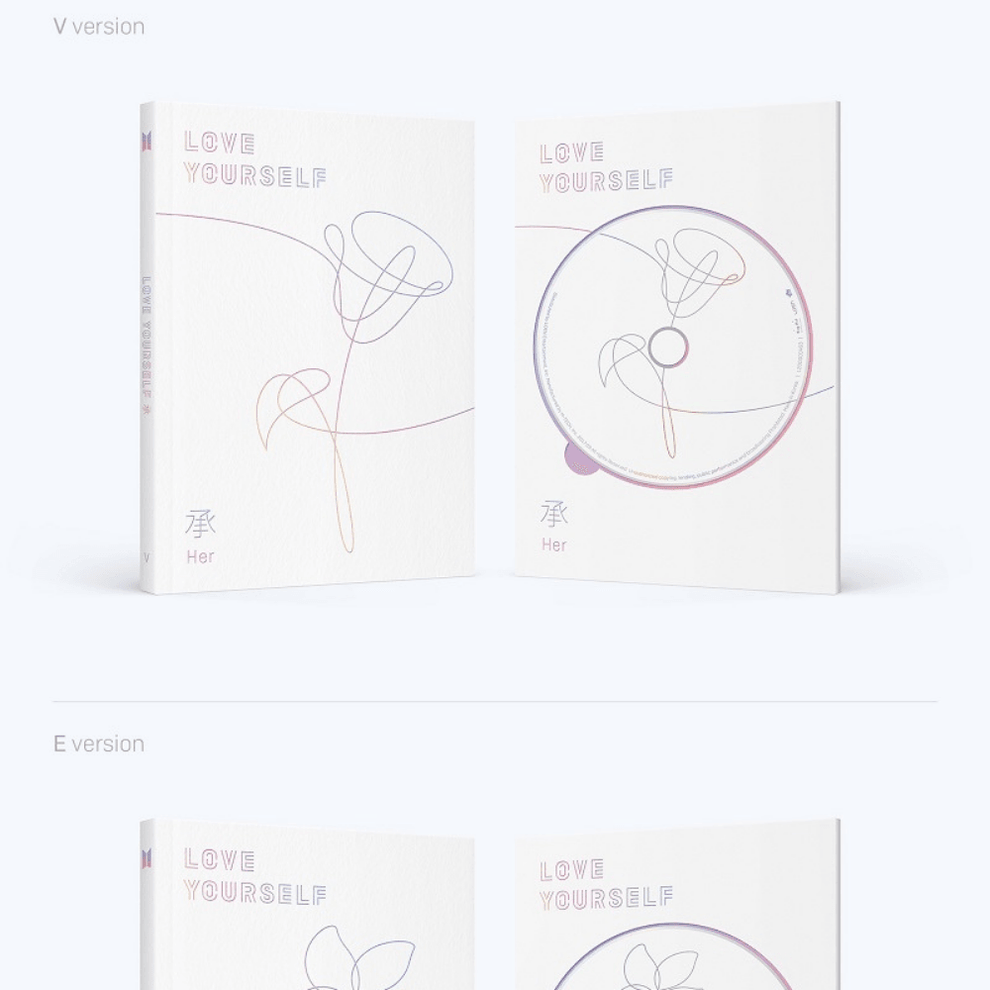 BTS - LOVE YOURSELF 承 'HER' (5TH MINI ALBUM)