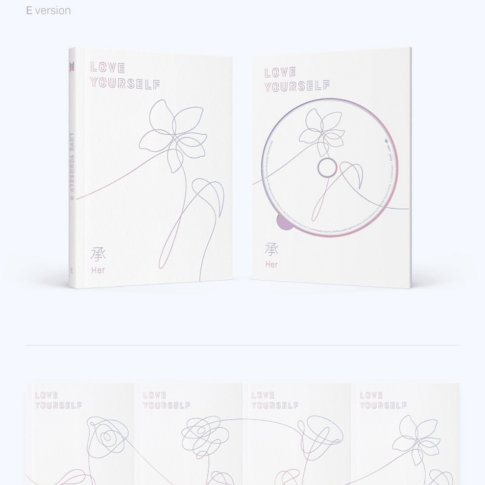 BTS - LOVE YOURSELF 承 'HER' (5TH MINI ALBUM)