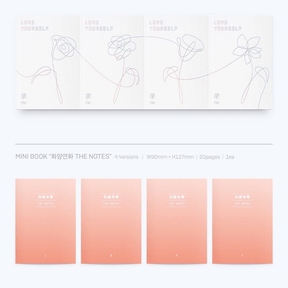 BTS - LOVE YOURSELF 承 'HER' (5TH MINI ALBUM)