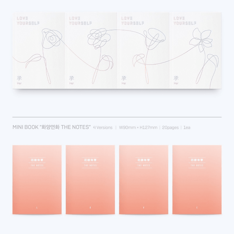 BTS - LOVE YOURSELF 承 'HER' (5TH MINI ALBUM)